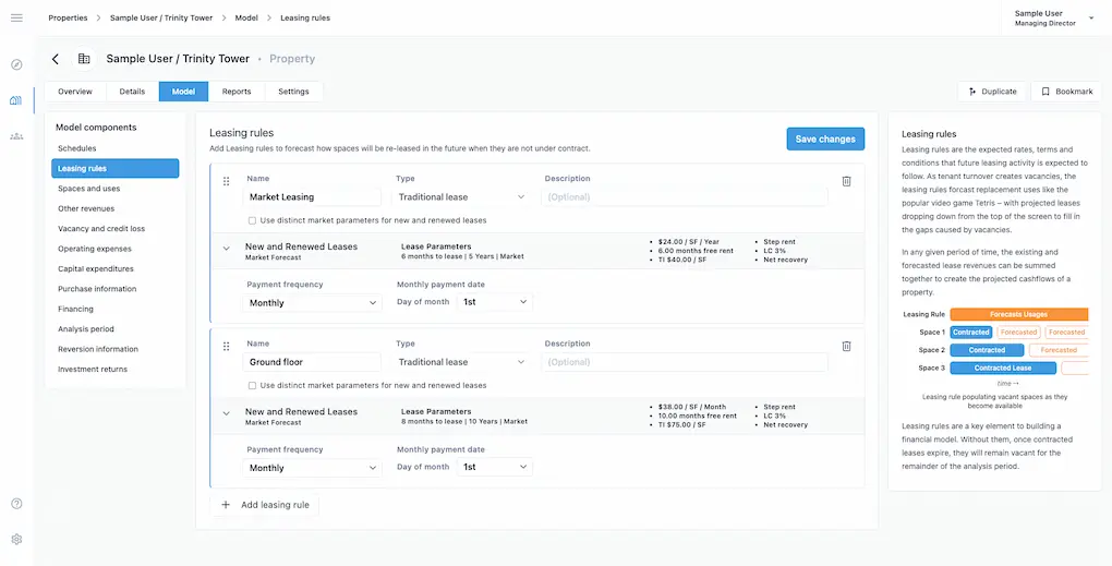 Screenshot: Companion documentation interface